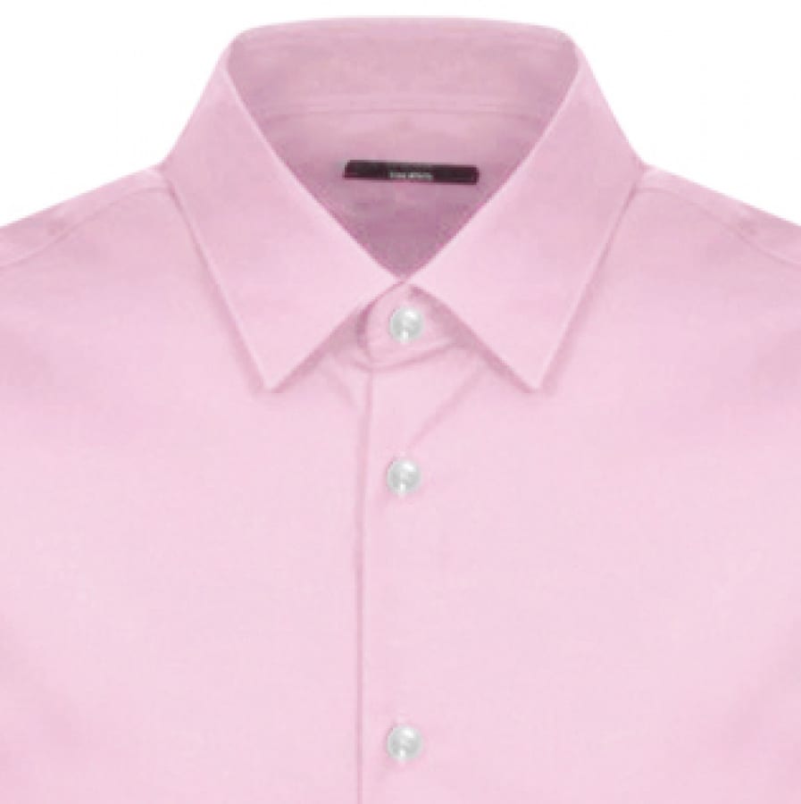 Alternative Image for ProductBOSS Isko Slim Fit Long Sleeve Shirt Pink3